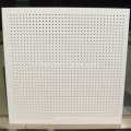 Acoustic Insulated Perforated Gypsum Board Suspended False Ceiling Tile